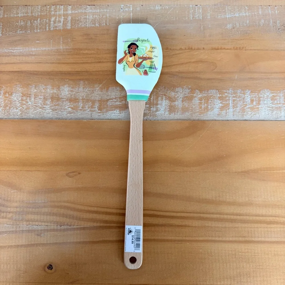 New! NWT Disney Tiana Spatula Princess And The Frog Measurement Conversion Chart